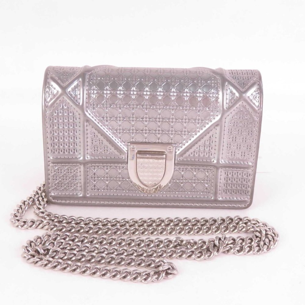 Christian Dior Micro Cannage All Leather Mini Diorama 3 Way Bag